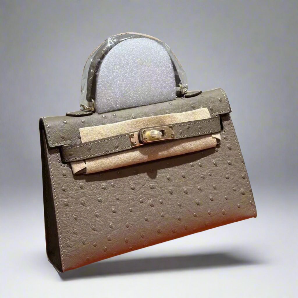 Mini Ostrich Leather Bag