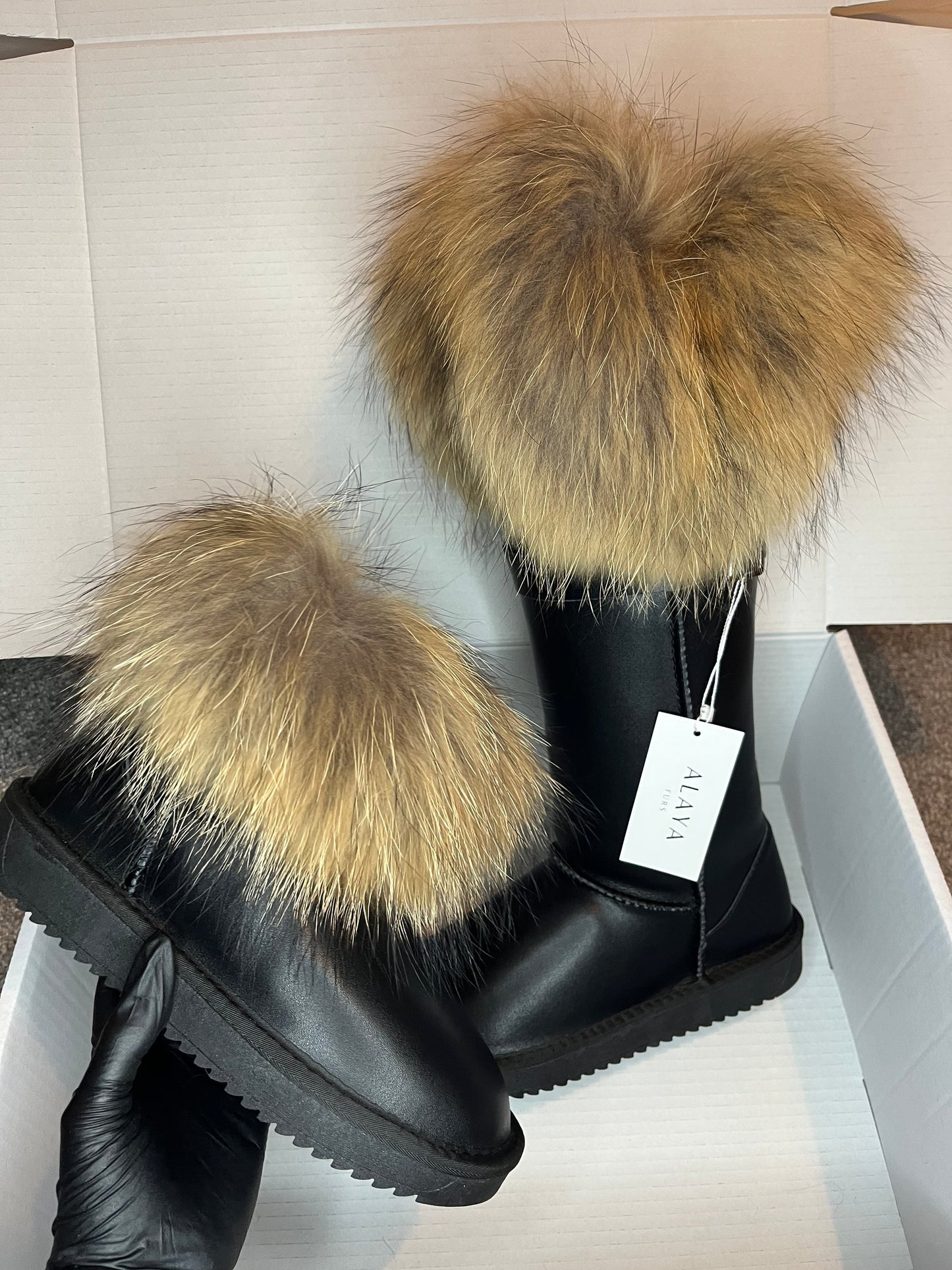 Ankle Fur Boots