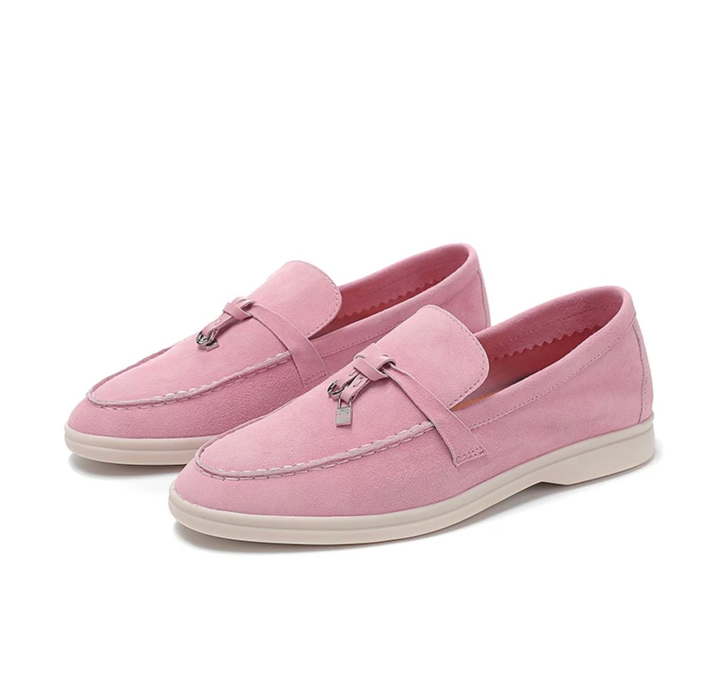 Suede Leather Slip Ons