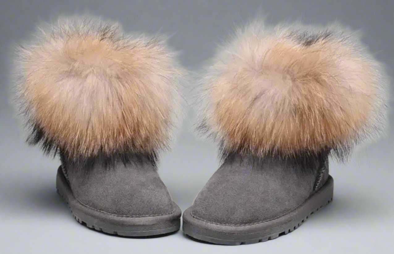 Ankle Fur Boots