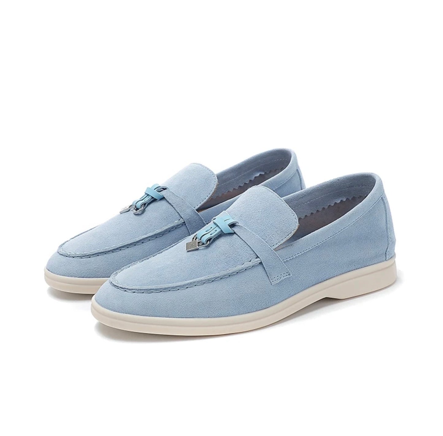 Suede Leather Slip Ons