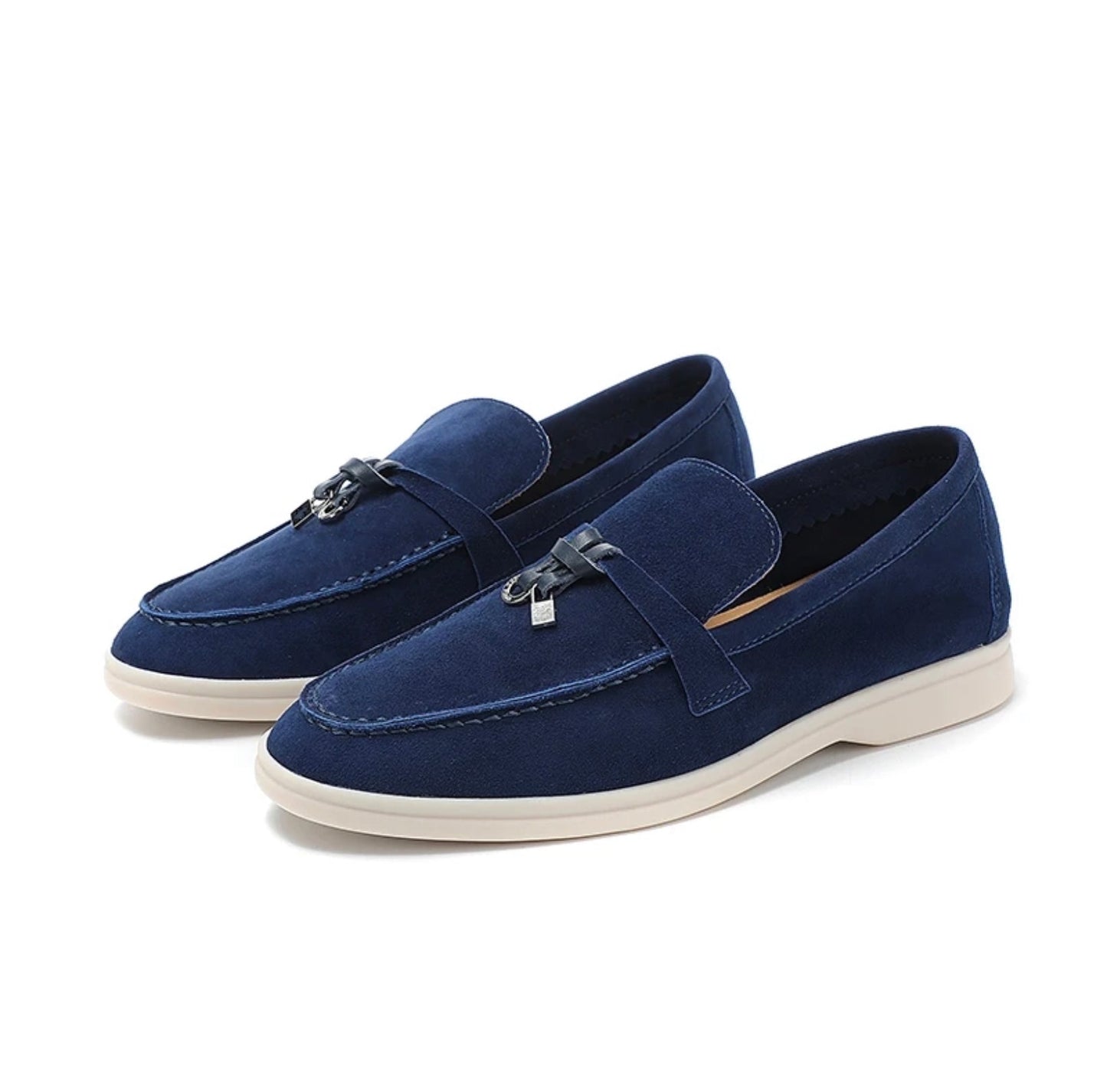 Suede Leather Slip Ons