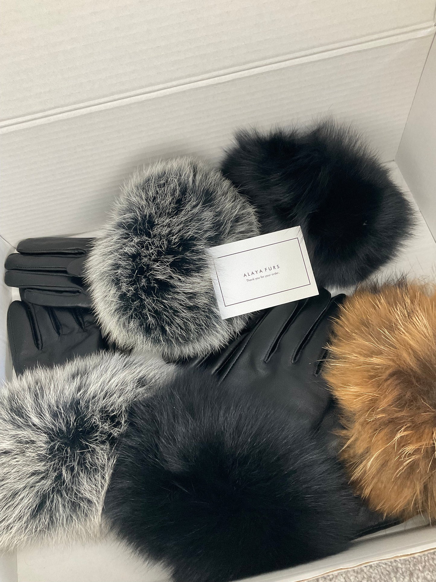 Fur Gloves