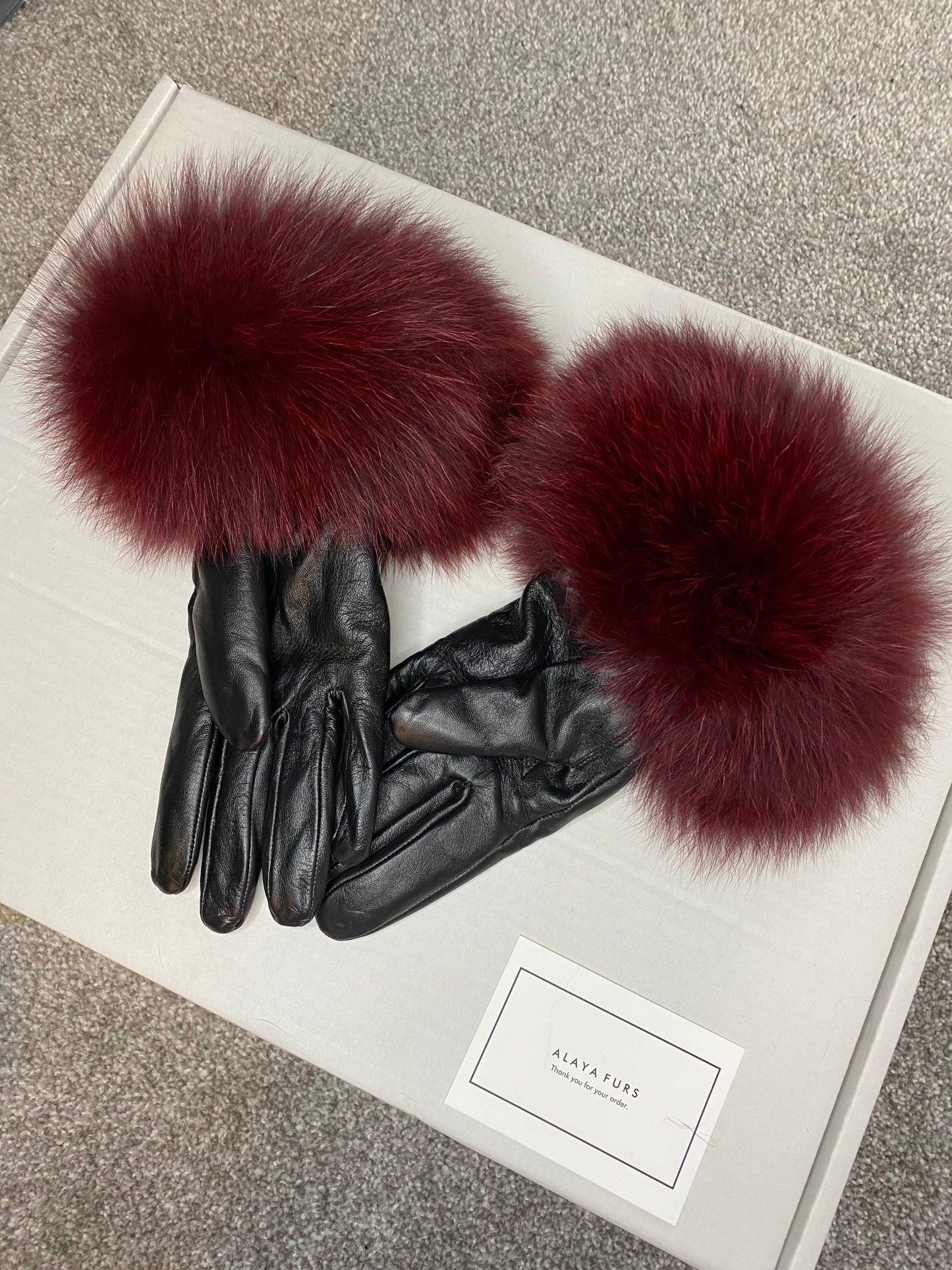 Fur Gloves