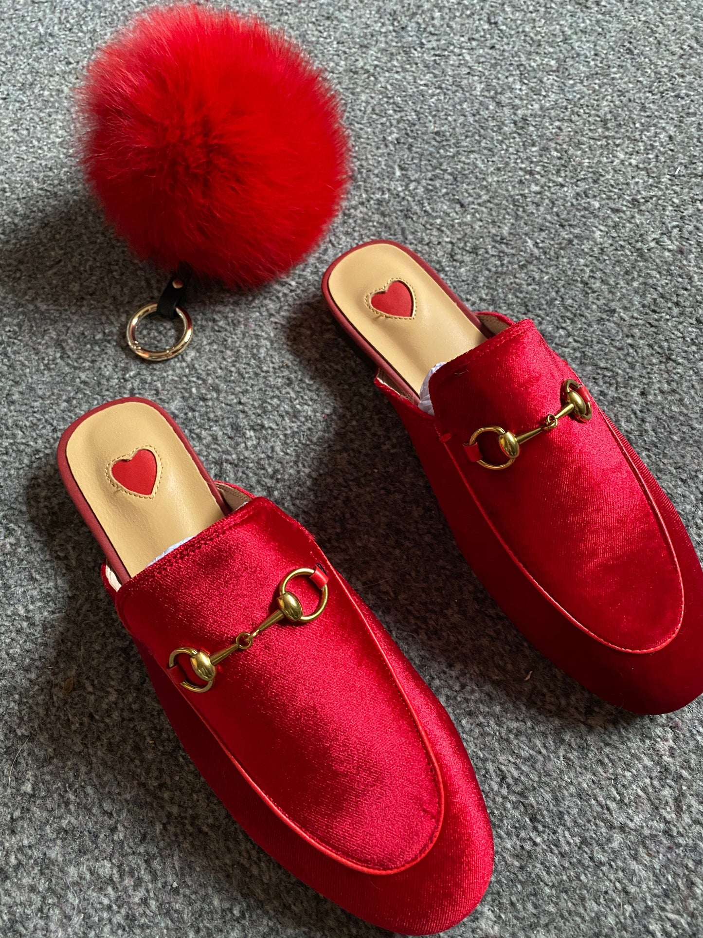 Backless Leather Loafers