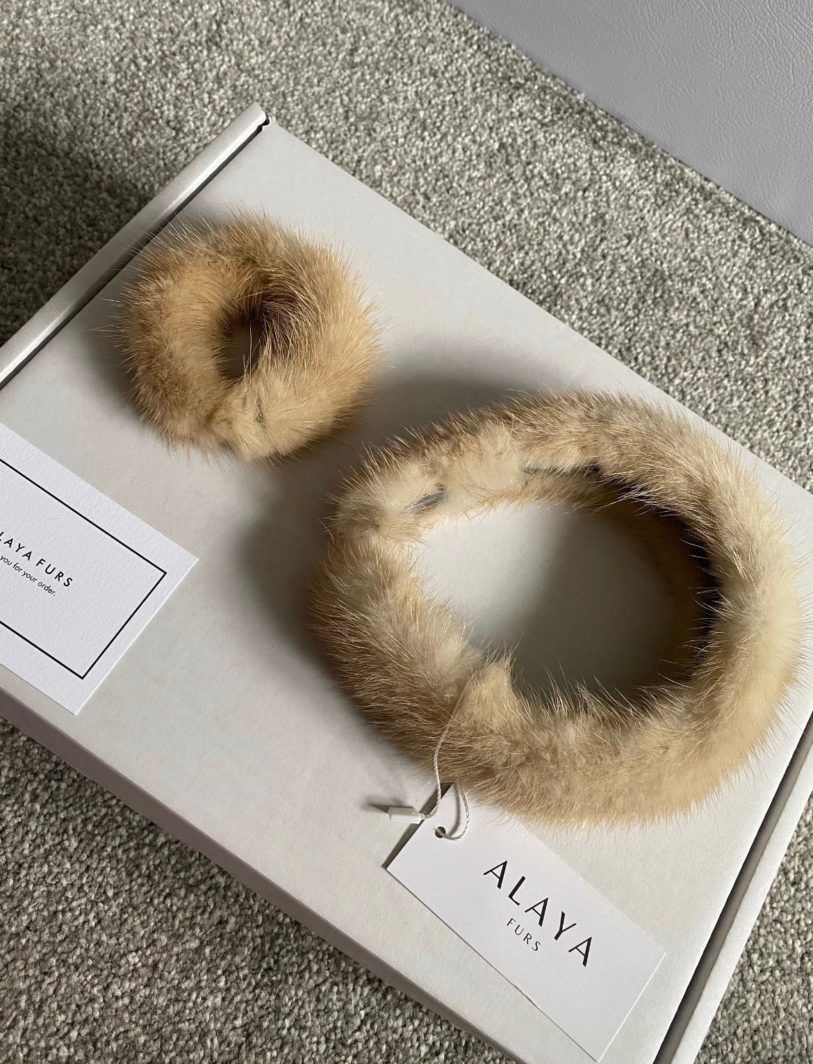 Mink Hairband