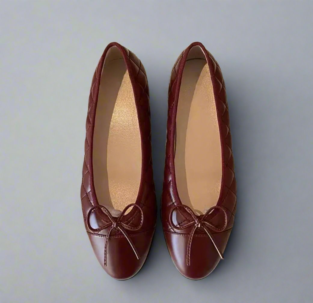 Leather Ballet Flats