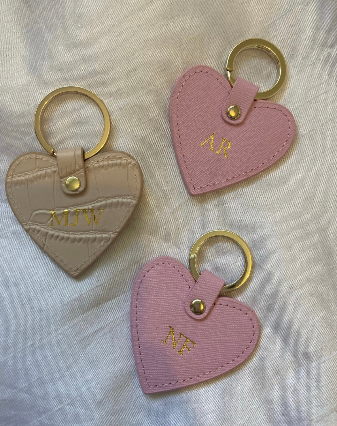 Personalised Leather Keyring