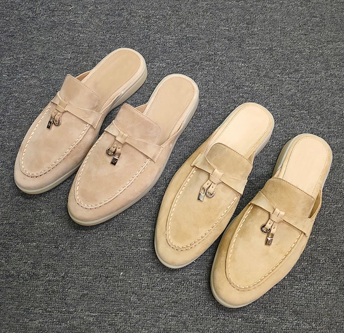 Suede Leather Loafers