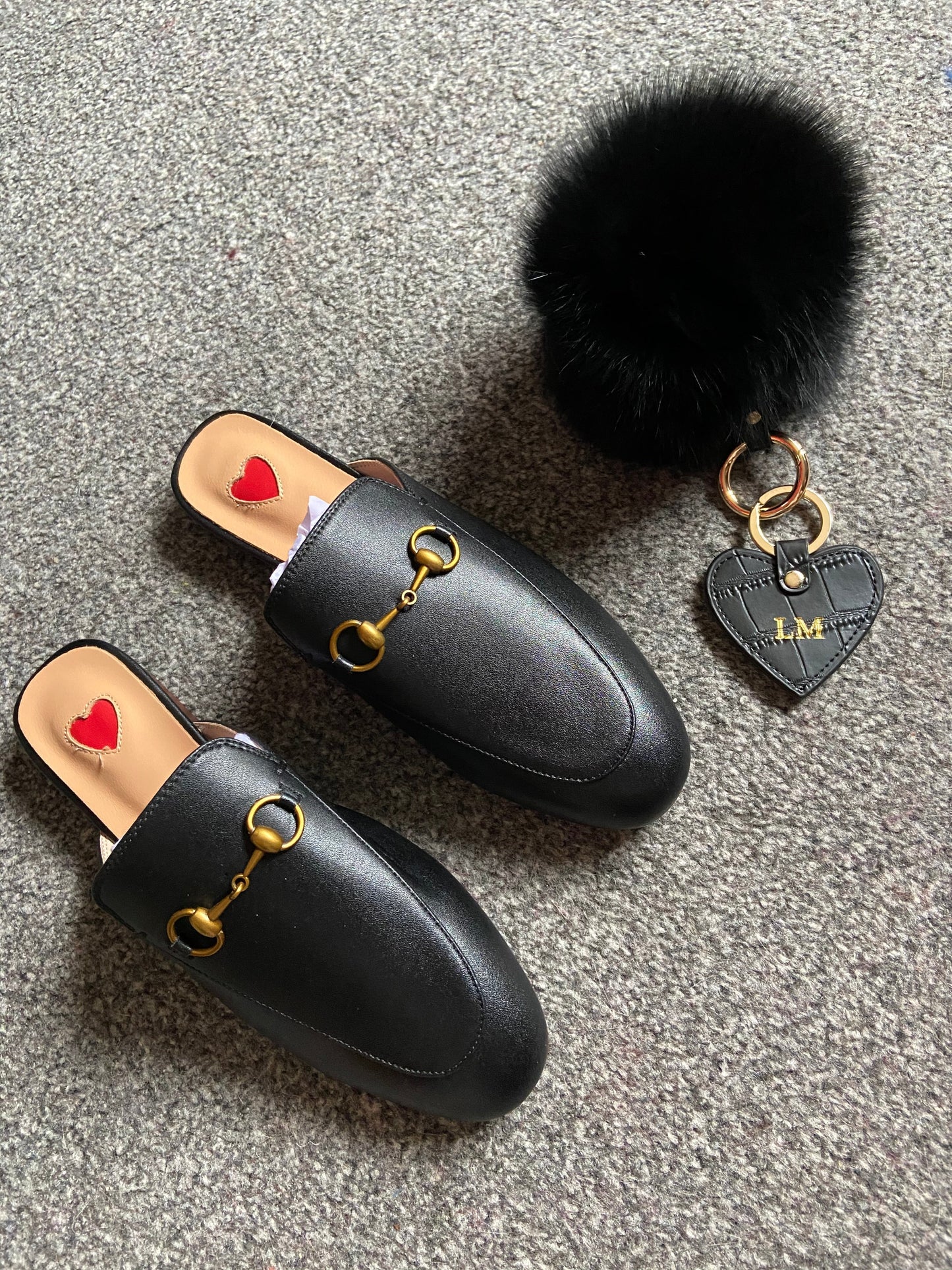 Backless Leather Loafers