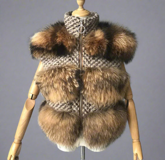 Raccoon Fur Gilet